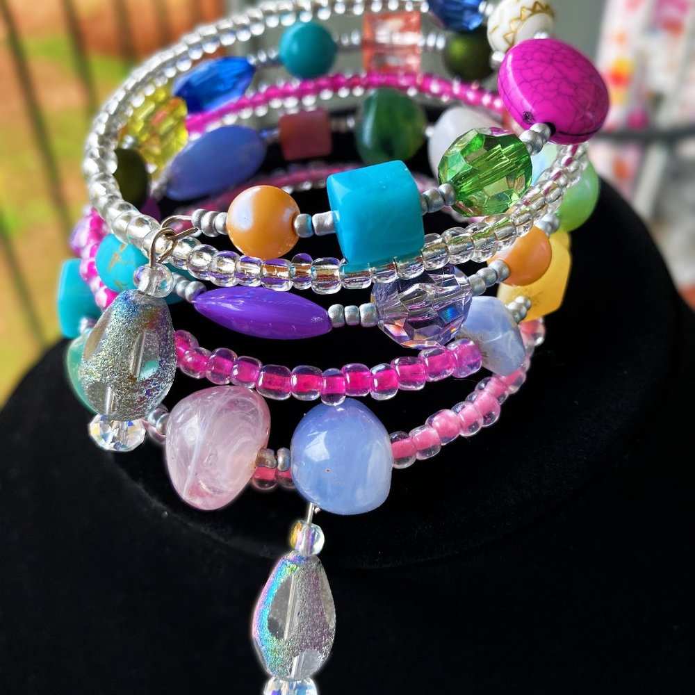 Goddess Amphitrite Wrap Bracelet